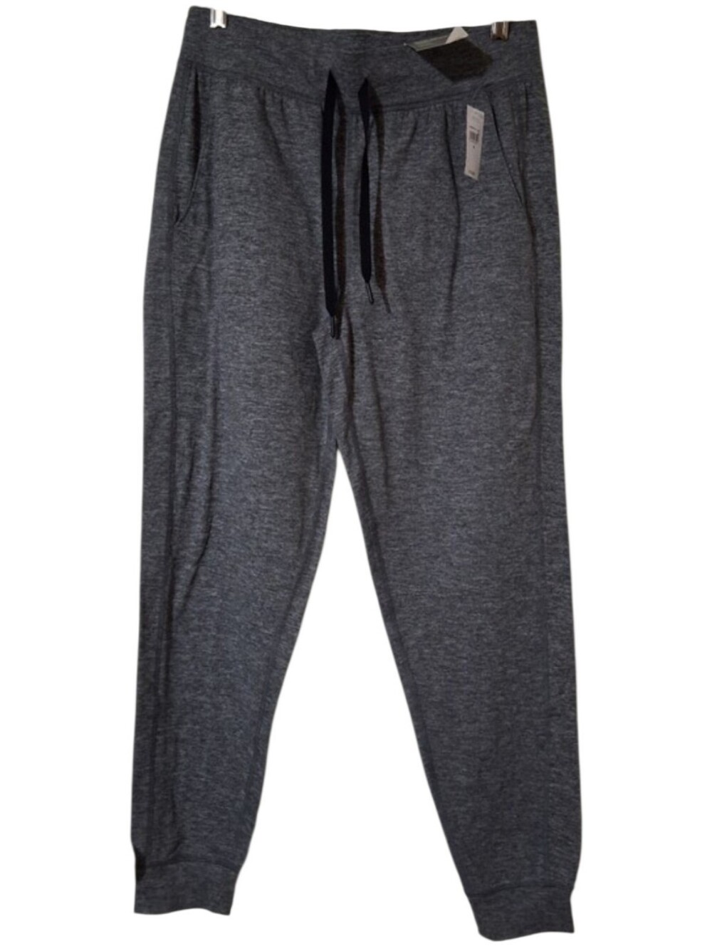 Gap Fit NWT Brushed Tech Jersey Jogger Charcoal Gray Elastic Sweatpants Small